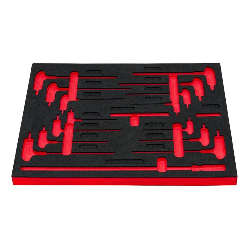 PM.IMJPX5.P5 - Wytłoczka piankowa na klucze trzpieniowe typu "T"