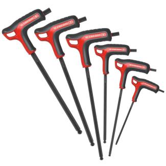 84TZSA.PB - Set of 6 "T" spherical head hexagon keys