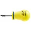 AND1X35F - PROTWIST® screwdriver for Pozidriv® screws fluo, PZ1