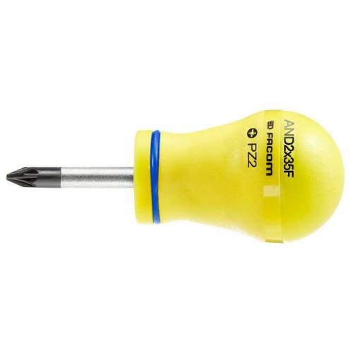 AND2X35F - PROTWIST® screwdriver for Pozidriv® screws fluo, PZ2