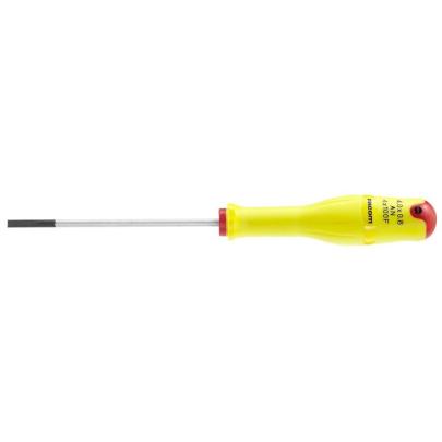 AN4X100F - Wkrętak Protwist® FLUO do śrub z rowkiem, 4x100 mm