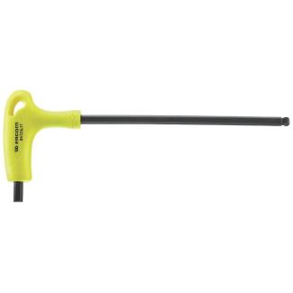 84TZS.10F - Klucz trzpieniowy z rękojeścią z kulką 10mm fluo