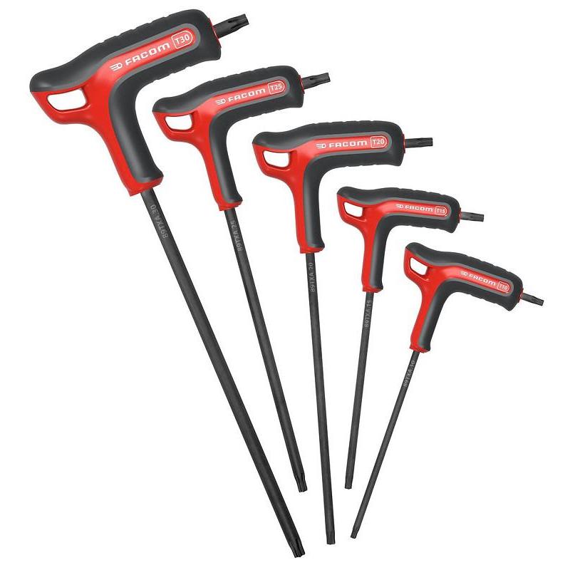 89TXA.PB - zestaw 5 kluczy TORX, T10 - T30 89TXA.PB - zestaw 5 kluczy TORX, T10 - T30
