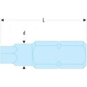 EXP.115 - Końcówka standardowa do śrub TORX Plus®, IP15 
