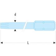 EXRP.108 - Końcówka standardowa do śrub Torx Plus® Tamper Resistant, IPR8 