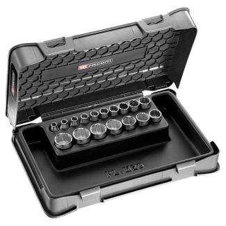 J.400 - 3/8" metrics 12-point sockets set