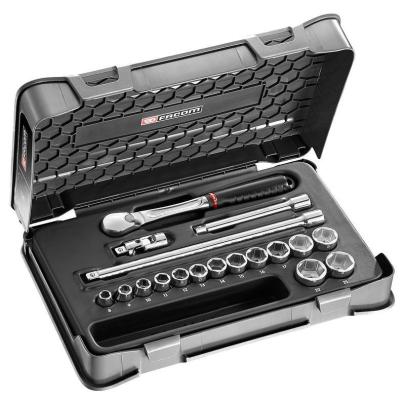 JL.161-2P6 - 3/8" inch 6-point sockets set