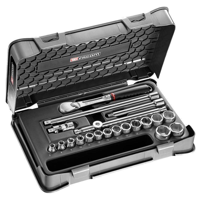 JL.161-3P6 - 3/8" metric 12-point sockets set JL.161-3P6 - 3/8" metric 12-point sockets set