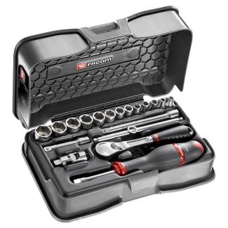 RL.161-3P6 - 1/4" metrics 6-point sockets set