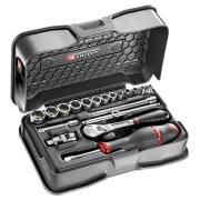 RL.161-3P6 - 1/4" metrics 6-point sockets set