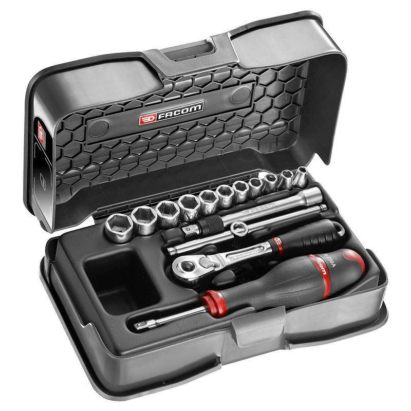 RL.171-2P6 - 1/4" metrics 6-point sockets set RL.171-2P6 - 1/4" metrics 6-point sockets set