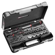 RS.161-2 - zestaw nasadek 1/4" i 1/2" w kasecie, 5,5 mm - 32 mm