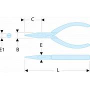 431.LMTF - SZCZYPCE  do chwytania Micro-Tech® ze szczękami wysmukłymi FLUO 431.LMTF - SZCZYPCE  do chwytania Micro-Tech® ze szczękami wysmukłymi FLUO