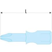 ED.103TF - Końcówka pozidriv pz3 fluo