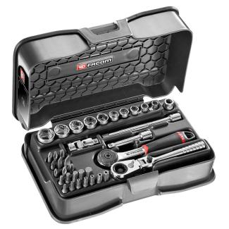 R.161-6P6HX - zestaw nasadek 1/4" w kasecie, 5,5 mm -14 mm