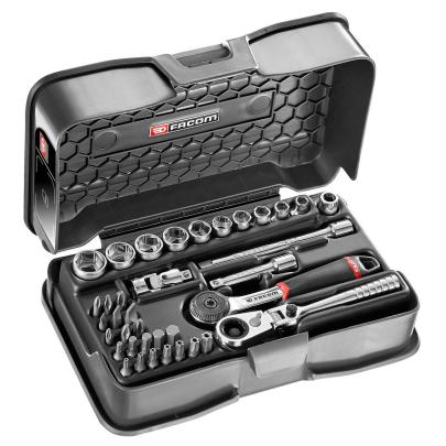 R.161-6P6HX - zestaw nasadek 1/4" w kasecie, 5,5 mm -14 mm