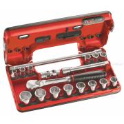 JL.DBOX1 - zestaw nasadek 3/8" w kasecie, J8 - J22