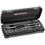 J.430AP - zestaw nasadek 3/8" w kasecie, 7 mm - 22 mm J.430AP - zestaw nasadek 3/8" w kasecie, 7 mm - 22 mm