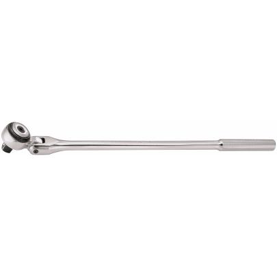 S.158A - grzechotka 1/2" długa przegubowa z rękojeścią metalową