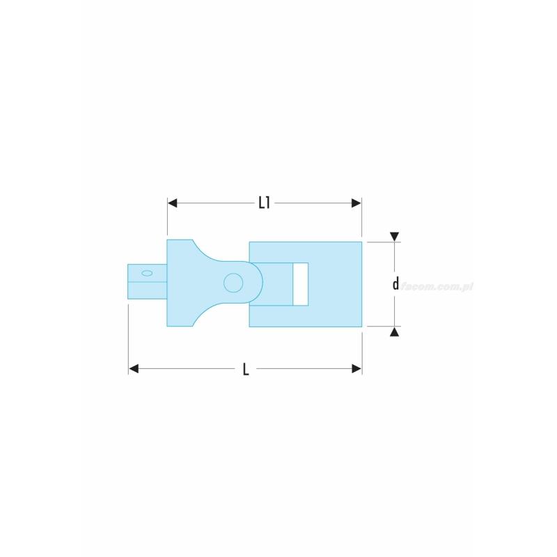 S.240A - przegub uniwersalny 1/2" S.240A - przegub uniwersalny 1/2"