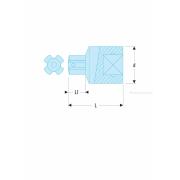 S.231 - reduktor z 1/2" do CDX®