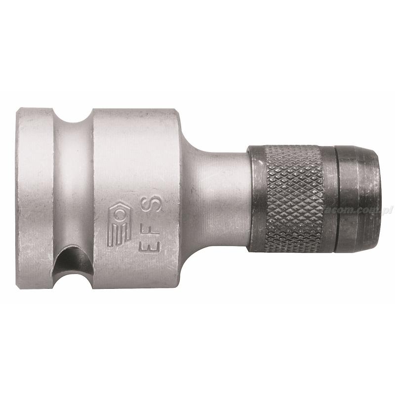 EF.S - nasadka 1/2" z uchwytem do końcówek z pierścieniem blokującym EF.S - nasadka 1/2" z uchwytem do końcówek z pierścieniem blokującym