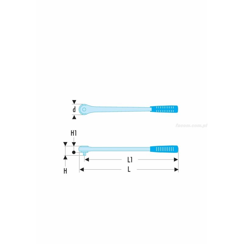 K.152 - grzechotka 3/4" compact K.152 - grzechotka 3/4" compact