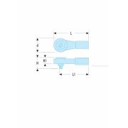 K.151B - grzechotka 3/4" bez rękojeści K.151B - grzechotka 3/4" bez rękojeści