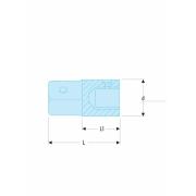 K.232A - przełożenie 3/4" do 1"