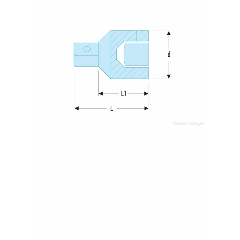 M.230C - reduktor 1" do nasadek 3/4" M.230C - reduktor 1" do nasadek 3/4"