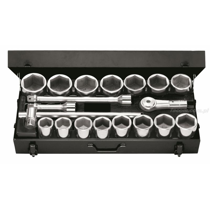 M.431E - zestaw nasadek 1", 42 mm - 82 mm M.431E - zestaw nasadek 1", 42 mm - 82 mm