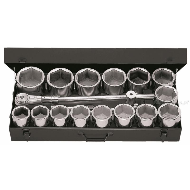 M.441E - zestaw nasadek 1" w kasecie, 58 mm - 100 mm M.441E - zestaw nasadek 1" w kasecie, 58 mm - 100 mm