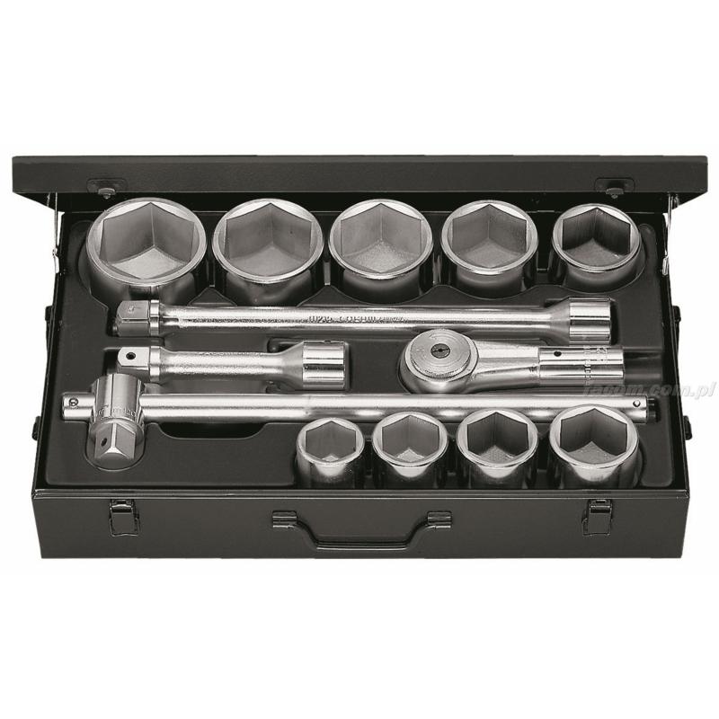 M.423E - zestaw nasadek 1" w kasecie, 41 mm - 80 mm