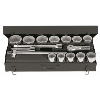 M.431U - zestaw nasadek 1" w kasecie, 1"7/8 - 3"3/8