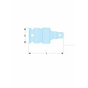 NJ.240A - przegub udarowy 3/8"