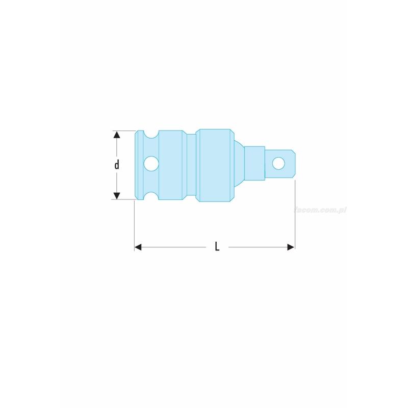 NS.240A - przegub udarowy 1/2" NS.240A - przegub udarowy 1/2"