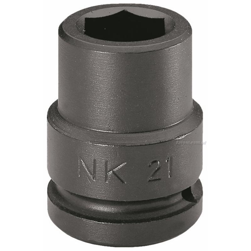 NK.19A - nasadka 3/4" 6-kątna, udarowa, 19 mm
