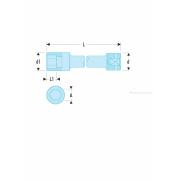 NM.30ELA - nasadka 1" 6-kątna, udarowa, 30 mm