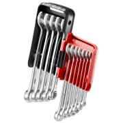 440.JP12A - Zestaw 12 kluczy oczkowo-płaskich, 7 - 19 mm