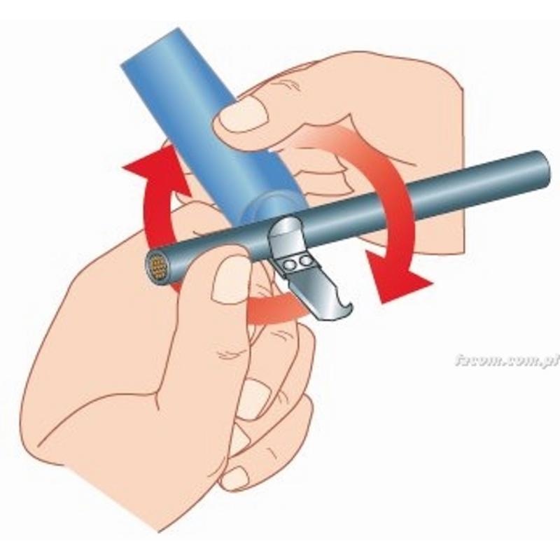 985951 - narzędzie do ściągania izolacji z ostrzem obrotowym, zakres do 16 mm 985951 - narzędzie do ściągania izolacji z ostrzem obrotowym, zakres do 16 mm