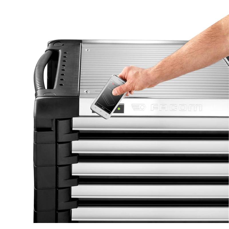 JET.7GM3EACC- ROLLER CAB E-ACCESS 7 DRAWERS BLACK