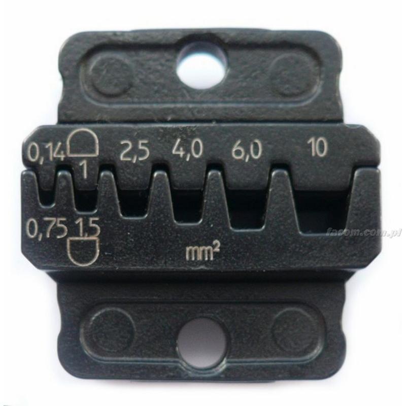 821440 - matryca do końcówek kabli, zakres 0,14 - 10,0 mm² 821440 - matryca do końcówek kabli, zakres 0,14 - 10,0 mm²