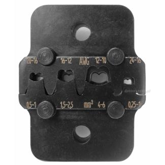 821458 - matryca do końcówek otwartych, zakres 0,5 - 6 mm²