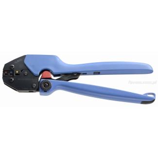 985753 - szczypce do zaciskania konektorów wstępnie izolowanych, model produkcyjny, rękojeści wydłużone, zakres 0,5 - 6 mm²