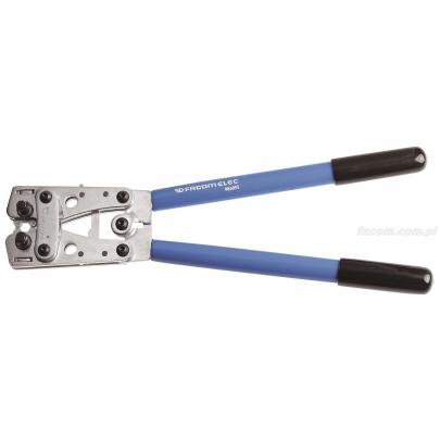 986095 - szczypce do zaciskania końcówek okrągłych, matryce obrotowe, zakres 6 - 50 mm²