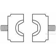 985916 - matryca sześciokątna do szczypiec 985913, 16 mm²