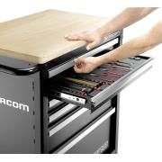 CHRONO.8GM3HD - wózek 8 szuflad - wersja wzmocniona, czarny