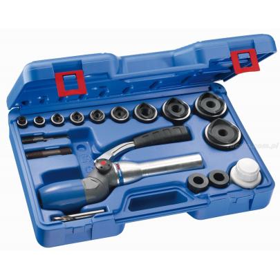 587110 - zestaw z przyrządem hydraulicznym 2-pozycyjnym i wycinaki PG, 12,7 - 60 mm