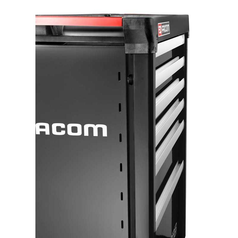 CHRONO.6GM3A - wózek 6 szuflad, czarny