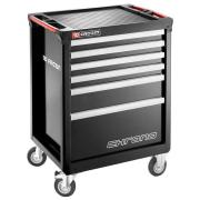 CHRONO.6GM3A - wózek 6 szuflad, czarny